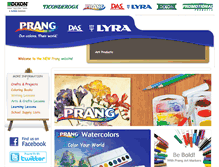 Tablet Screenshot of prang.com